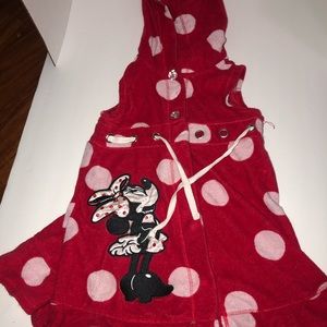 Minnie Mouse Swimsuit Cover Up / Bath Cover Up